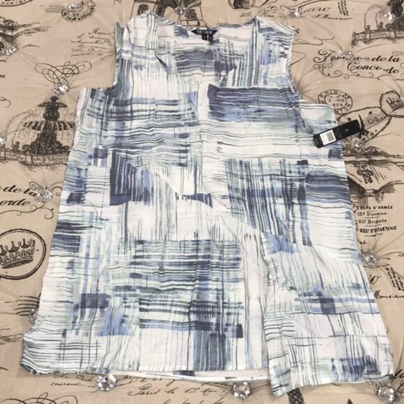 NIC + ZOE SHORELINE GRID TANK TOP - Picture 3 of 6